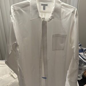 George Men's Classic White Dress Shirt
